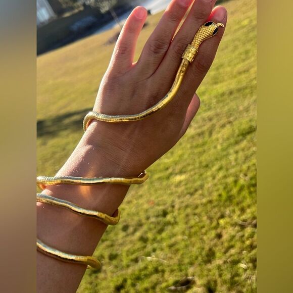 Serpenti Gold Snack Necklace-Bracelet-Multifunctional - Picture 10 of 17